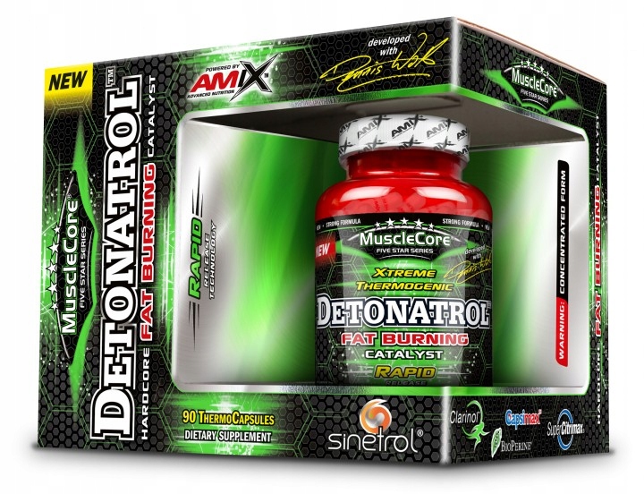 Spaľovač tuku - Amix Musccore Detontrol 90 Tuk Burner