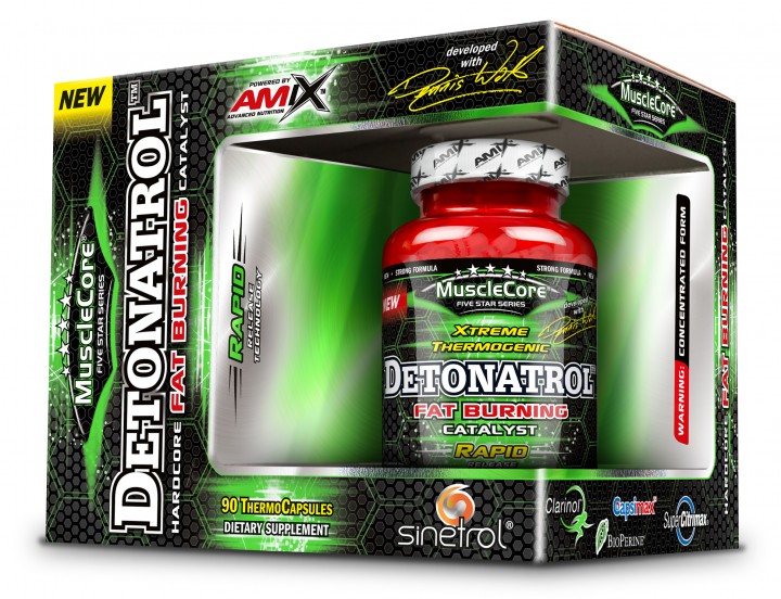 Spaľovač tuku - Amix Musccrecore Detontrol 90KAP horák