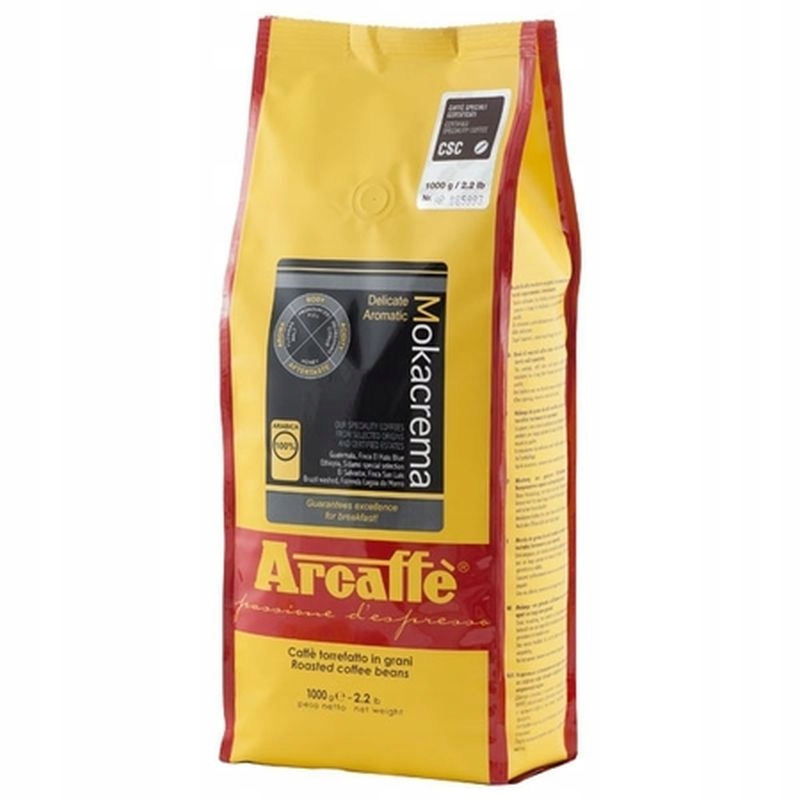 Zrnková káva - Arcaffe Mokacrema Coffee Beans 1kg Originál