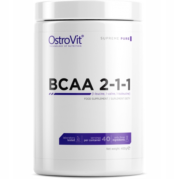 BCAA 2-1-1 100% Čisté (Potrenishing Aminokyseliny) 400