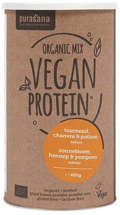 BIO 400 g bio-gluten-free proteín - Purasana