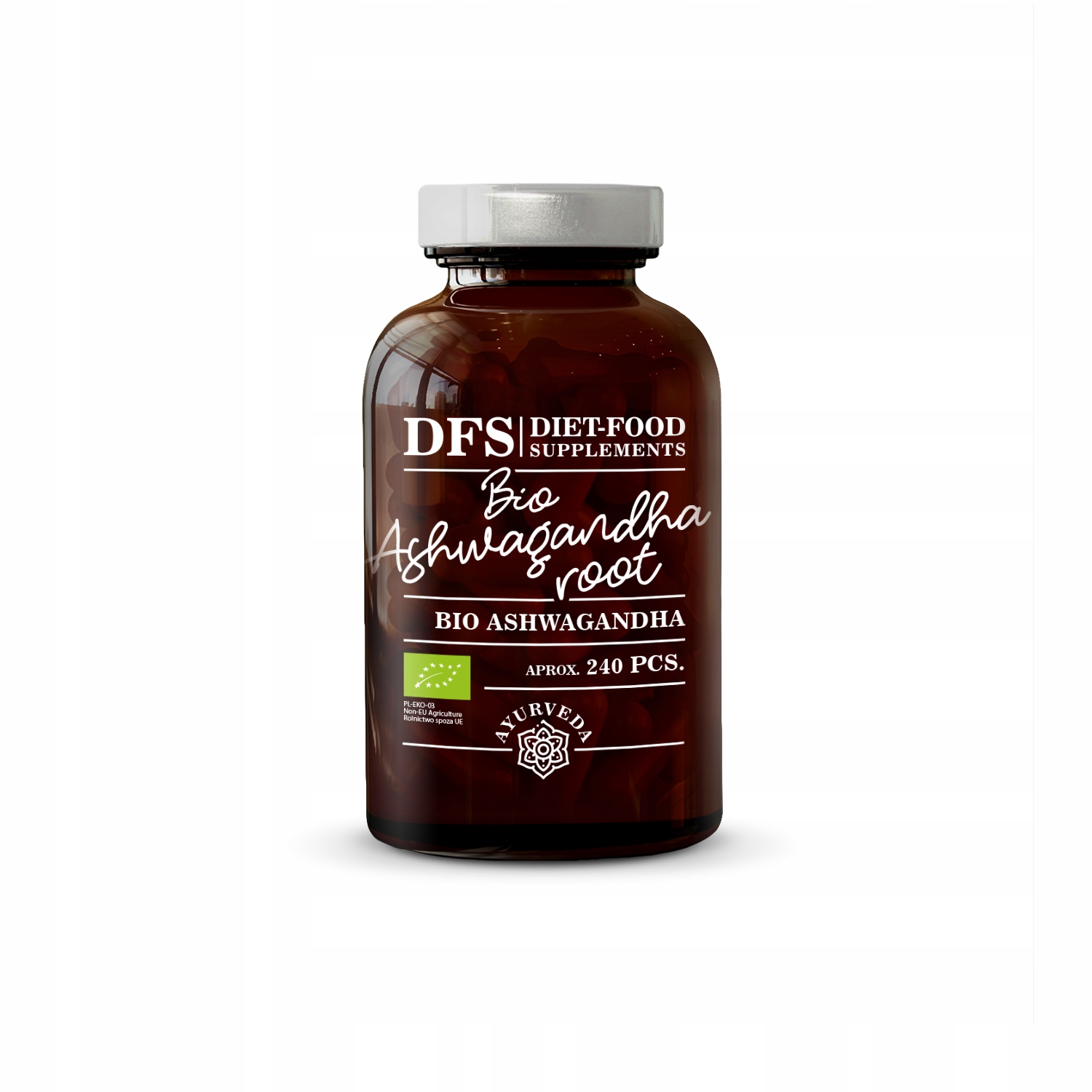 Bio Ashwaganda- tablety 240 kusov, doplnok stravy