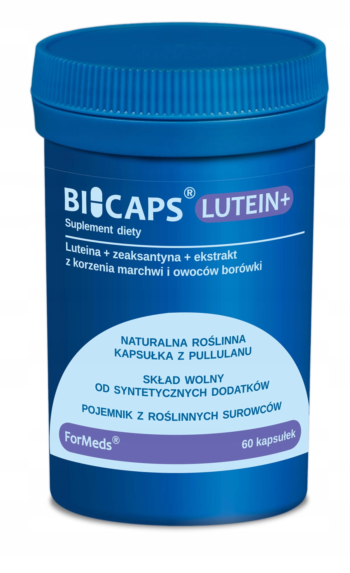 Biocaps Lutein + 60 kapsúl tvorí