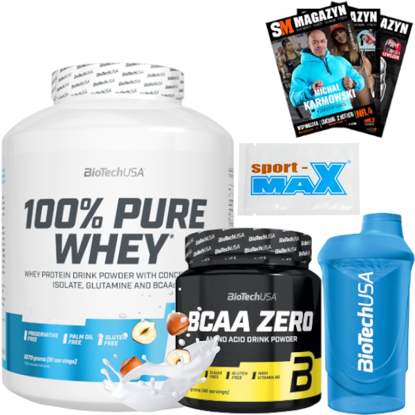 Proteín - BIOTECH 100% ČISTÁ WHEY 2270 g WPC PROTEÍNOVÝ PROTEÍN