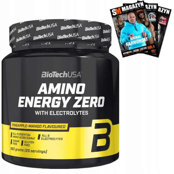 Aminokyseliny - Biotech Amino Energy Zero s elektrolyty 360 g