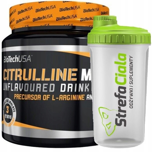 Aminokyseliny - Biotech Citrulline Malát 300g Citrulina + Shaker