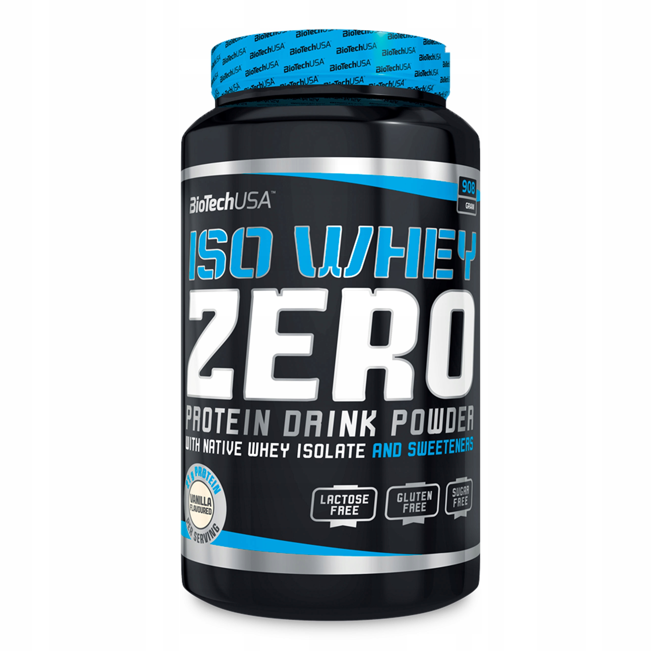 Proteín - Biotech ISO Whey Whey Zero 908G Proteínový proteín izolát