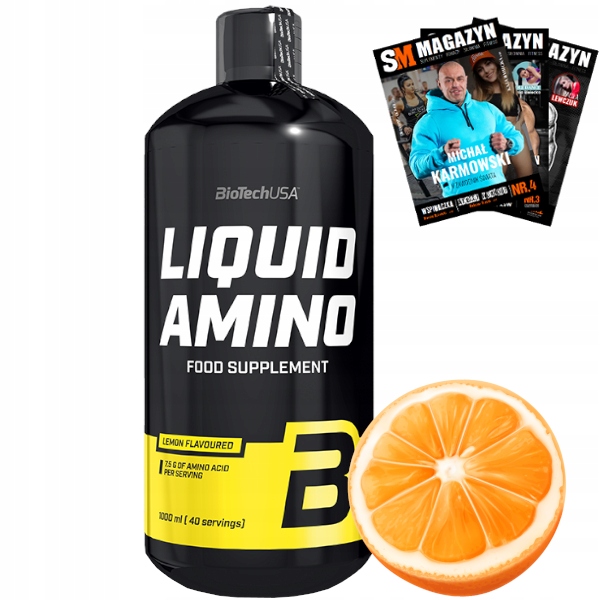 Aminokyseliny - Biotech Liquid Amino 1000 ml kvapalné aminokyseliny