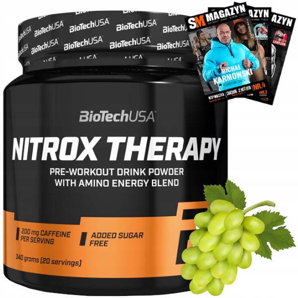 BIOTECH NITROX THERAPY 340 G PREDCvičebná pevnosť