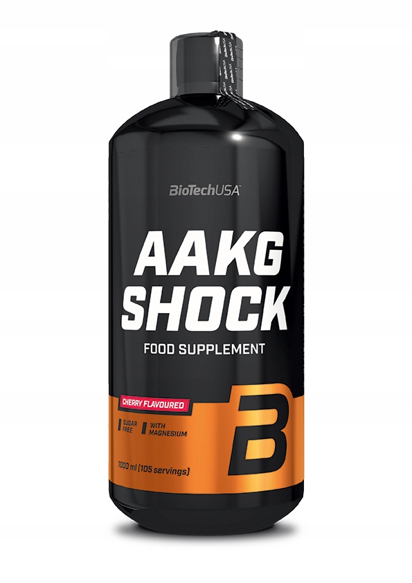 Biotech USA AAKG SHOCK 1000ML 1L ORANGE L-ARGININE