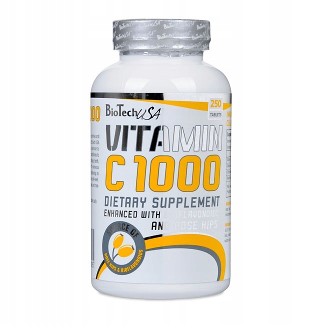Biotech USA Vitamín C 1000 / 250CAPS Vitamín C