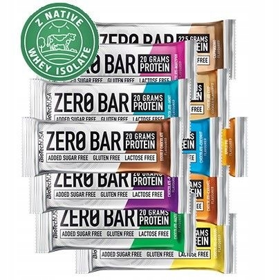 Proteín - Biotech USA Zero Bar 20x 50g Delicious Bieline Baton