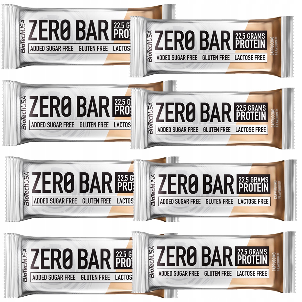 Proteín - Biotech Zero Bar 8x 50g proteínový bar bez cukru