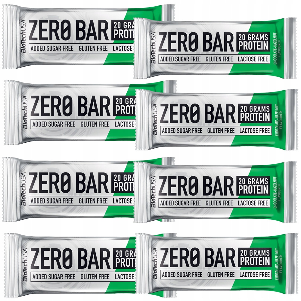 Proteín - Biotech Zero Bar 8x 50g Snack Baton Cookie Srvátka