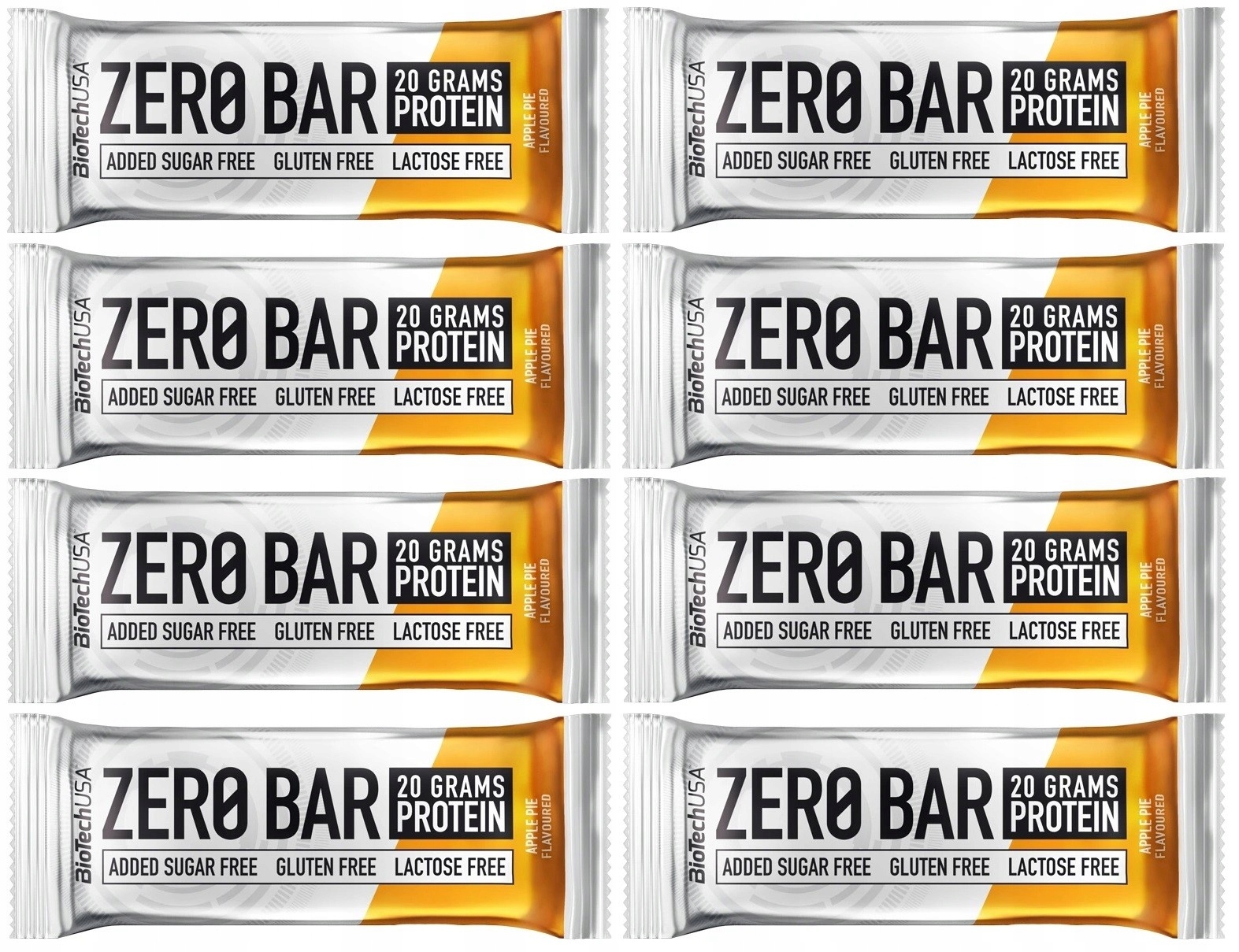 Proteín - Biotech Zero Bar 8x 50g Sada proteínových tyčí