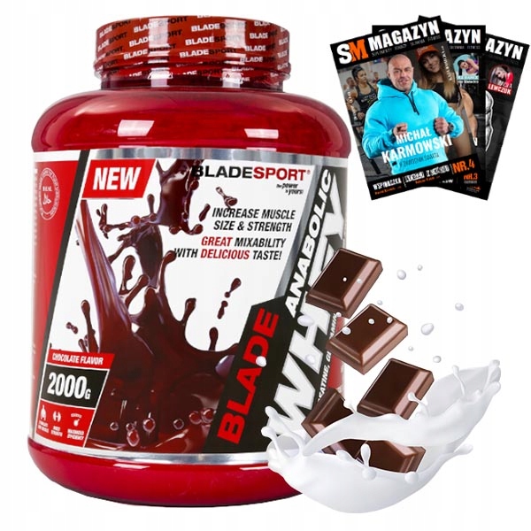 Proteín - Blade Anabolická srvátka 2000G Kreatín Protein Srvátka