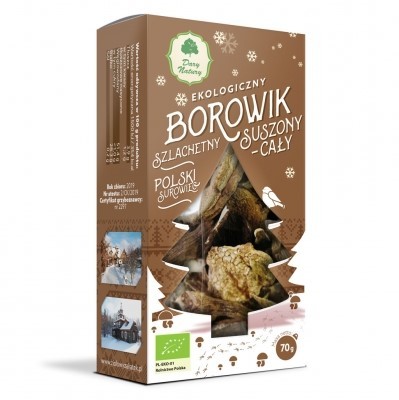 Borowik Noble Sušené Eco 70g Darčeky prírody