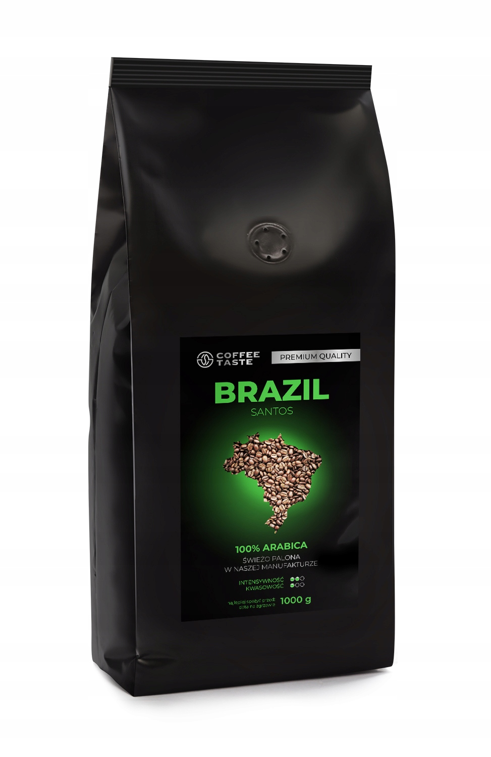 Zrnková káva - Brazília čerstvo pražená 100% Arabica 1 kg