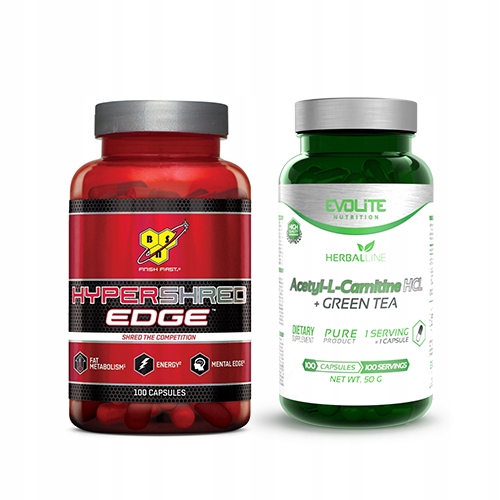Spaľovač tuku - BSN Hypershred Edge 100 Kaps Burner L-Carnitín