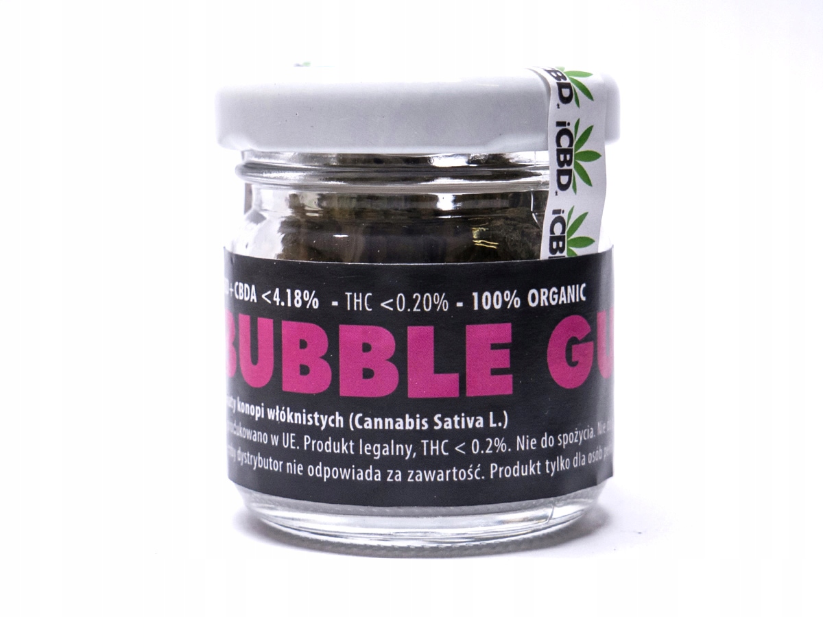 CBD - Žuvačka CBD 4,18% vysuší konope kvety 2G hit