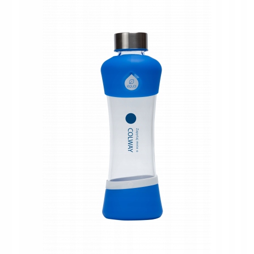 Aqua fľaša 550 ml borosilikátového skla. Colway