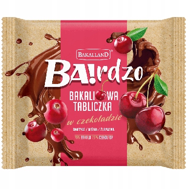 Bakalland Bakal. Podnos Čerešňová brusnica 15 ks
