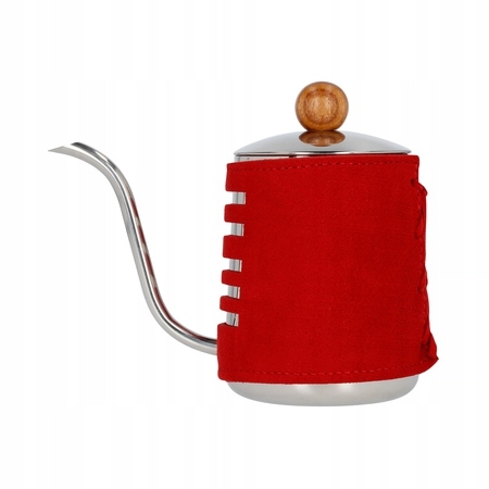 Barista Space - Čajová kanvica v červenom obale, 550 ml