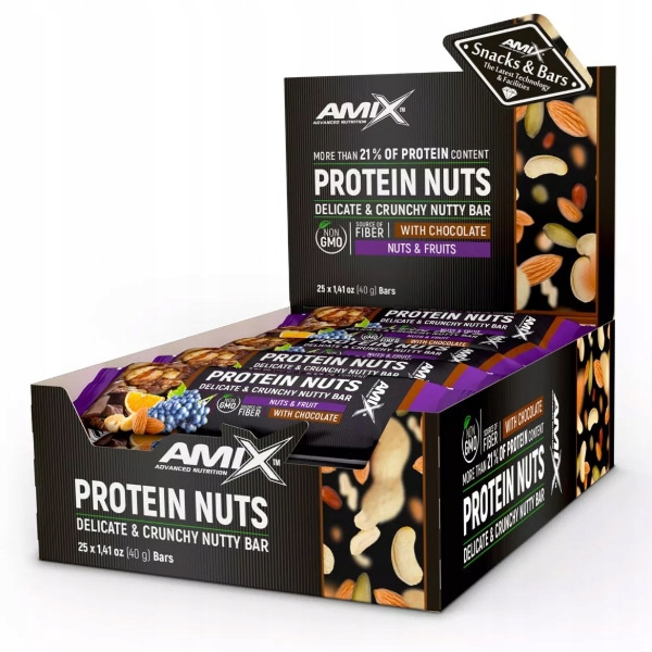 Matica obušok s čokoládovými amix pro nuts ovocie