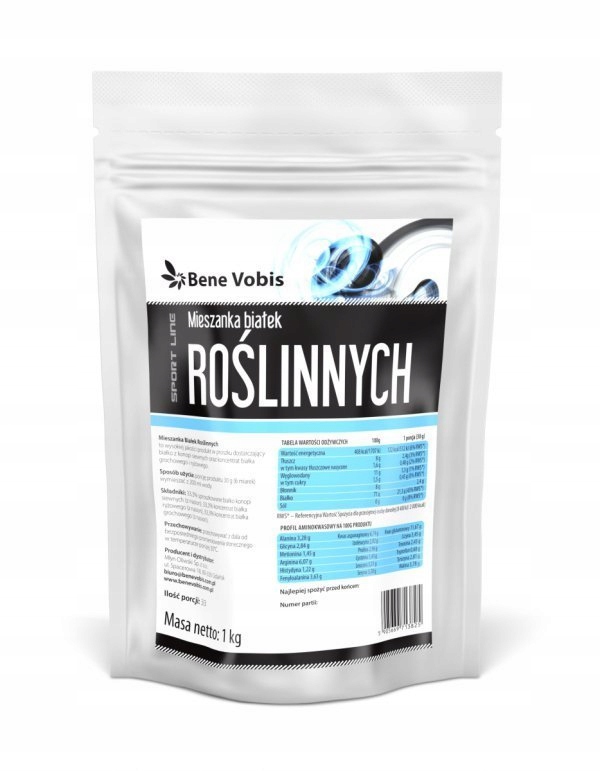 Proteín - Bene vobis vegan zmes proteín 1kg konope ryžašok