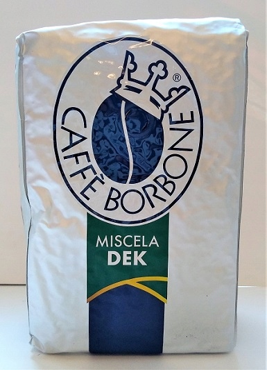 Zrnková káva - Balenie borbone coycel dec 1kg triedy