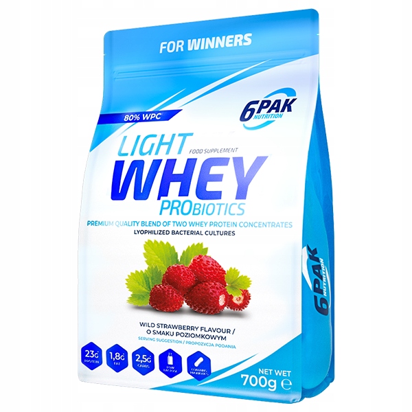 Proteín - Obrázok 6PAK Light Swey Probiotiká 700G Divoké jahody