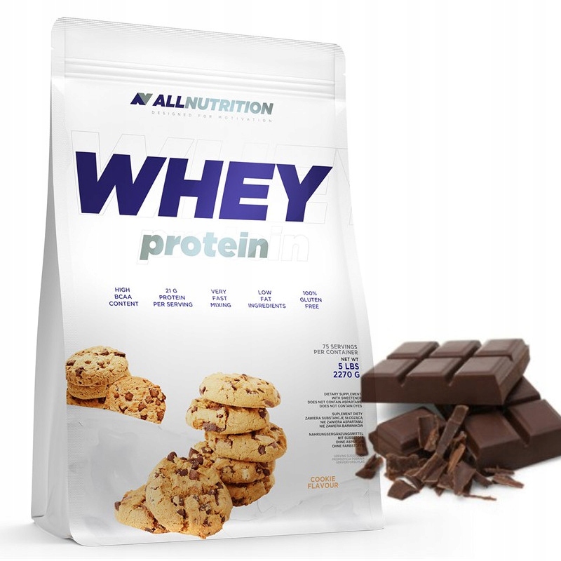 Proteín - Allutrition whey proteín 2270 g zo SFD