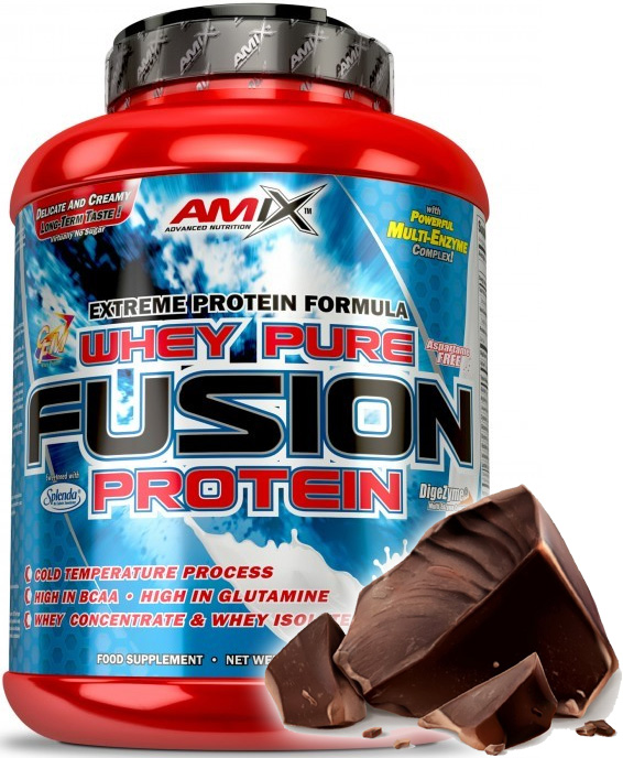 Proteín - Čokoládový proteín Amix Whey Pure Fusion 2.3KG