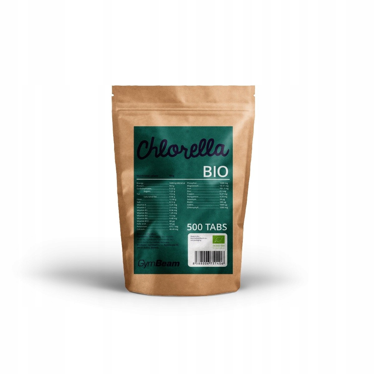 Bio Chlorella 500 mg 500 Tab - Gymbeam