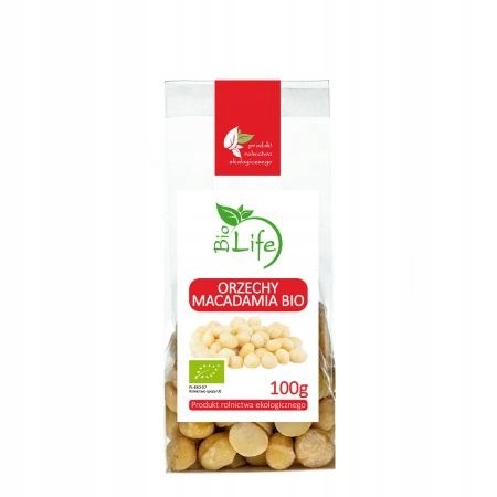 Orechy - Biolife Nuts Makadamia 100G BIO EKO