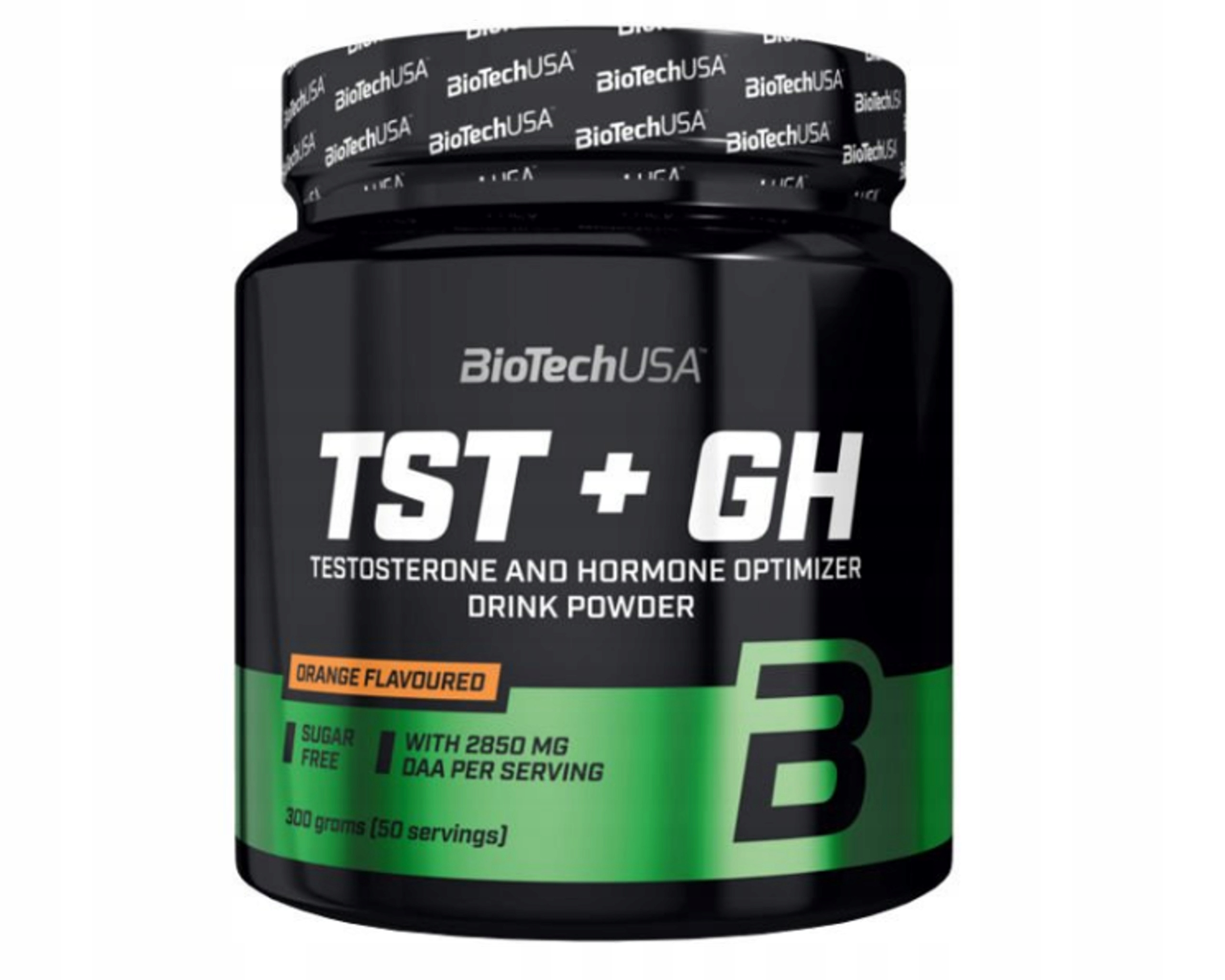 Testosterón - BioTech USA TST + GH 300 g TESTOSTERÓNOVÝ RASTOVÝ HORMÓN