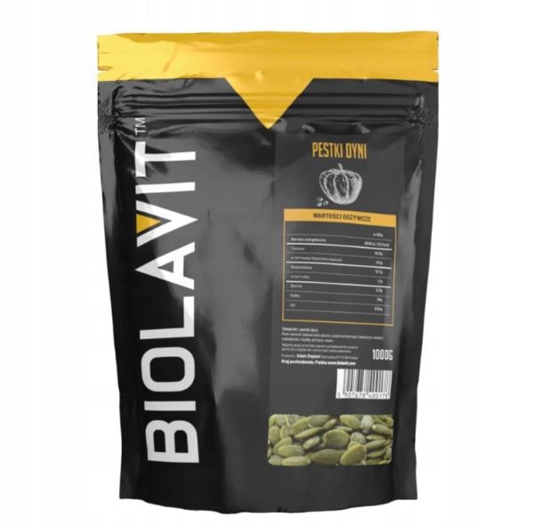 Semená tekvice Biolavit vylúpané z tmavého prírodného ovocia 1 kg