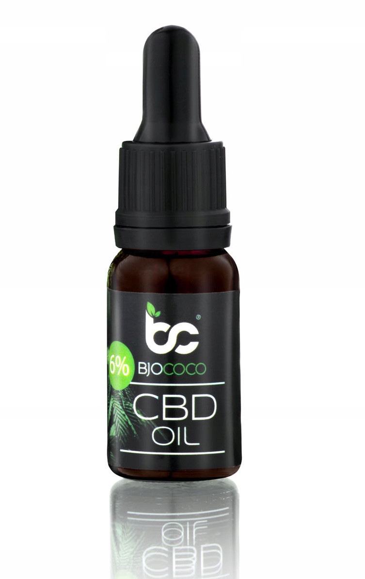 CBD - Bjococo CBD olej 6% proti stresu, pre upokojenie