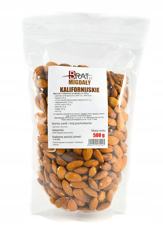 Brother California Almonds 500g