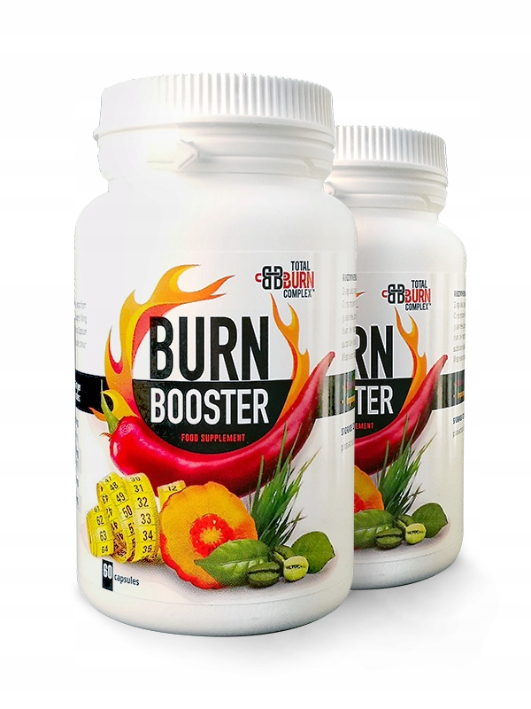 Spaľovač tuku - Burn Booster Spaľovač tukov 2x 60 viečok. HIT !!!