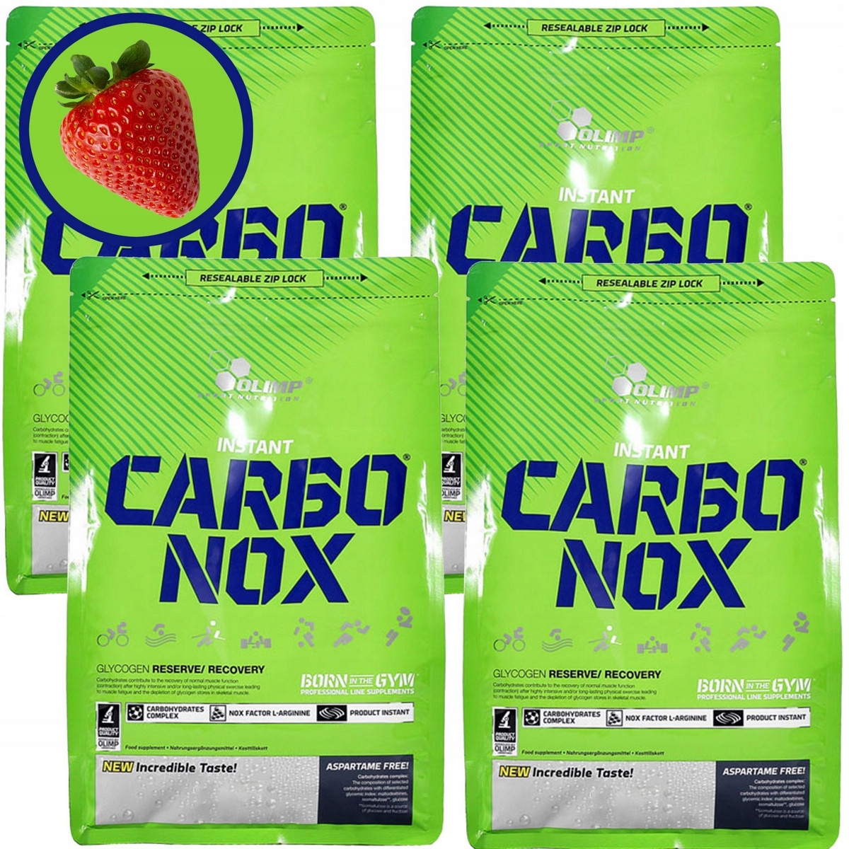 CARBONOX OLIMP CARBO 4KG JAHODOVÁ DOPRAVA Ozł! !