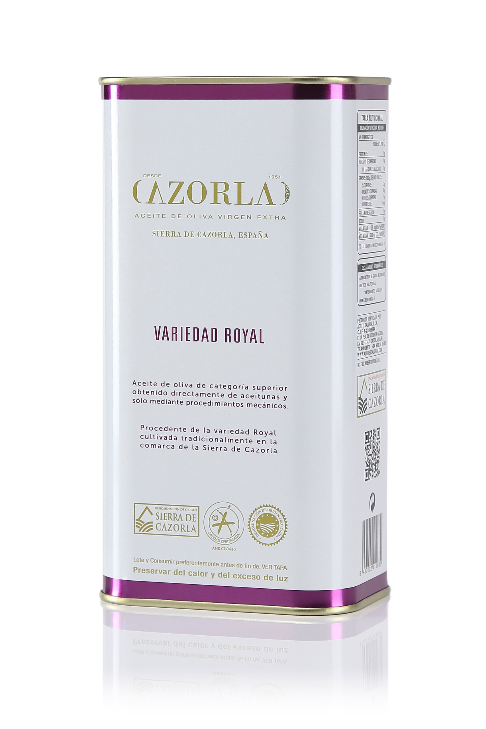 Olivový olej - Cazorla Royal Spanish Oliwa Extra Virgin 1l