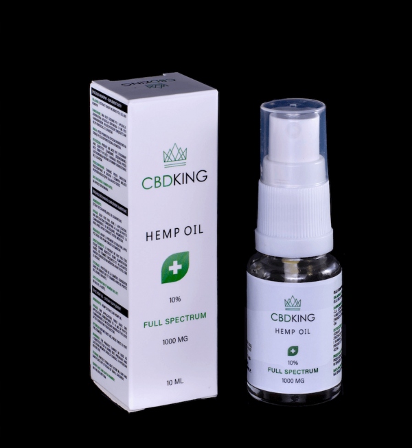 CBD - CBD KRÁĽ Clough olej CBD 10% 1000 mg 10 ml
