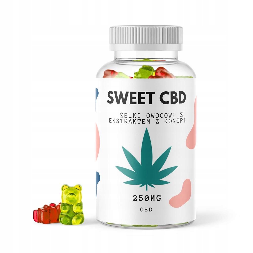 CBD - CBD SWEET CBD 250 mg s ovocnou chuťou 125g