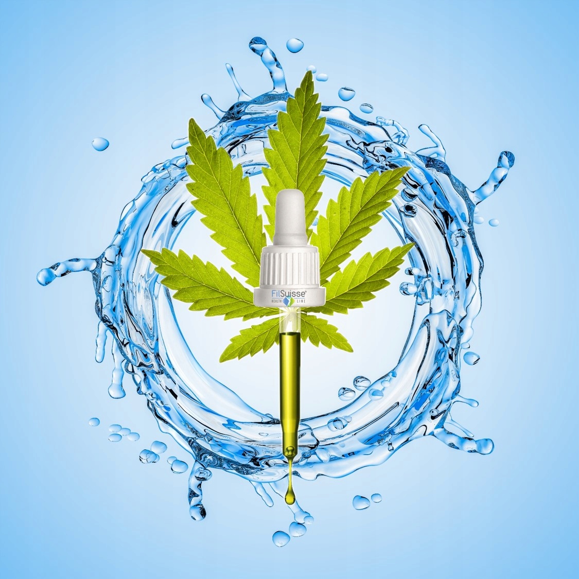 CBD - CBD Konopný olej Filseisse rozpustný vo vode
