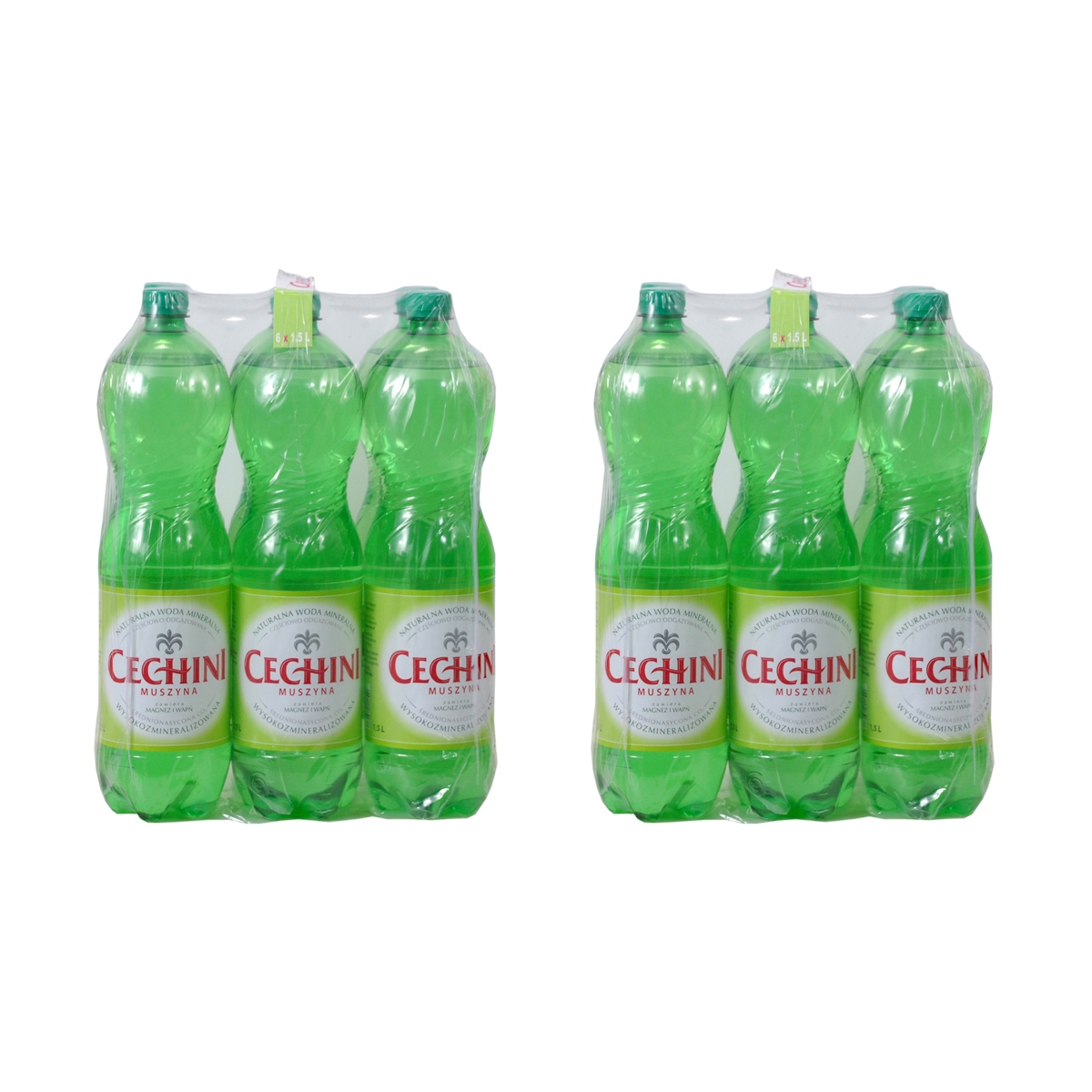 CECHINI MUSYNA Stredne-odosielaná voda 12x 1.5L