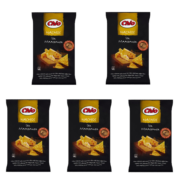 Chips 5 Packs Nachos Chio Syr Maasdamer 190g