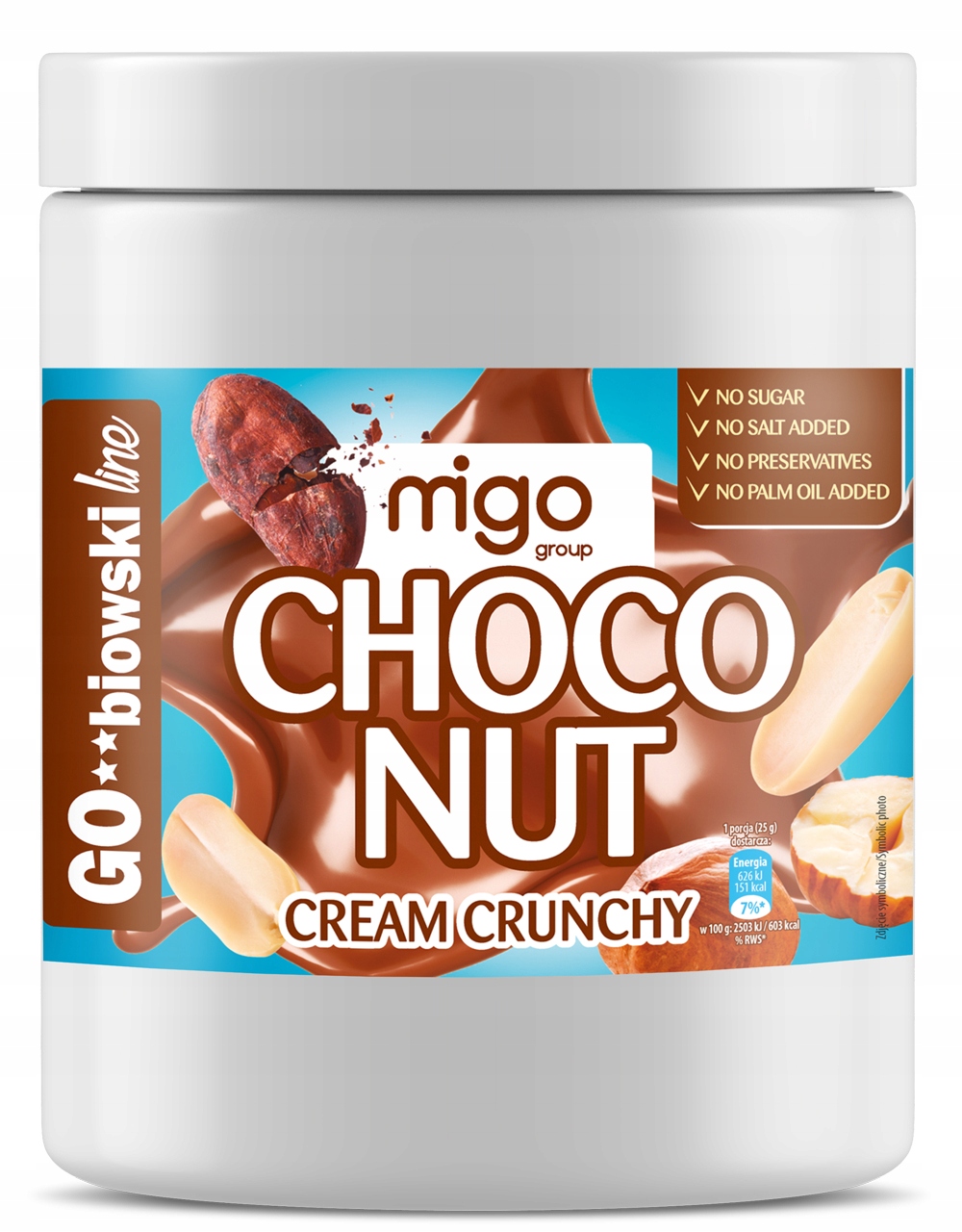 CHOCONUT CREAM CRECY - NUT-COCOA CREAM 1KG