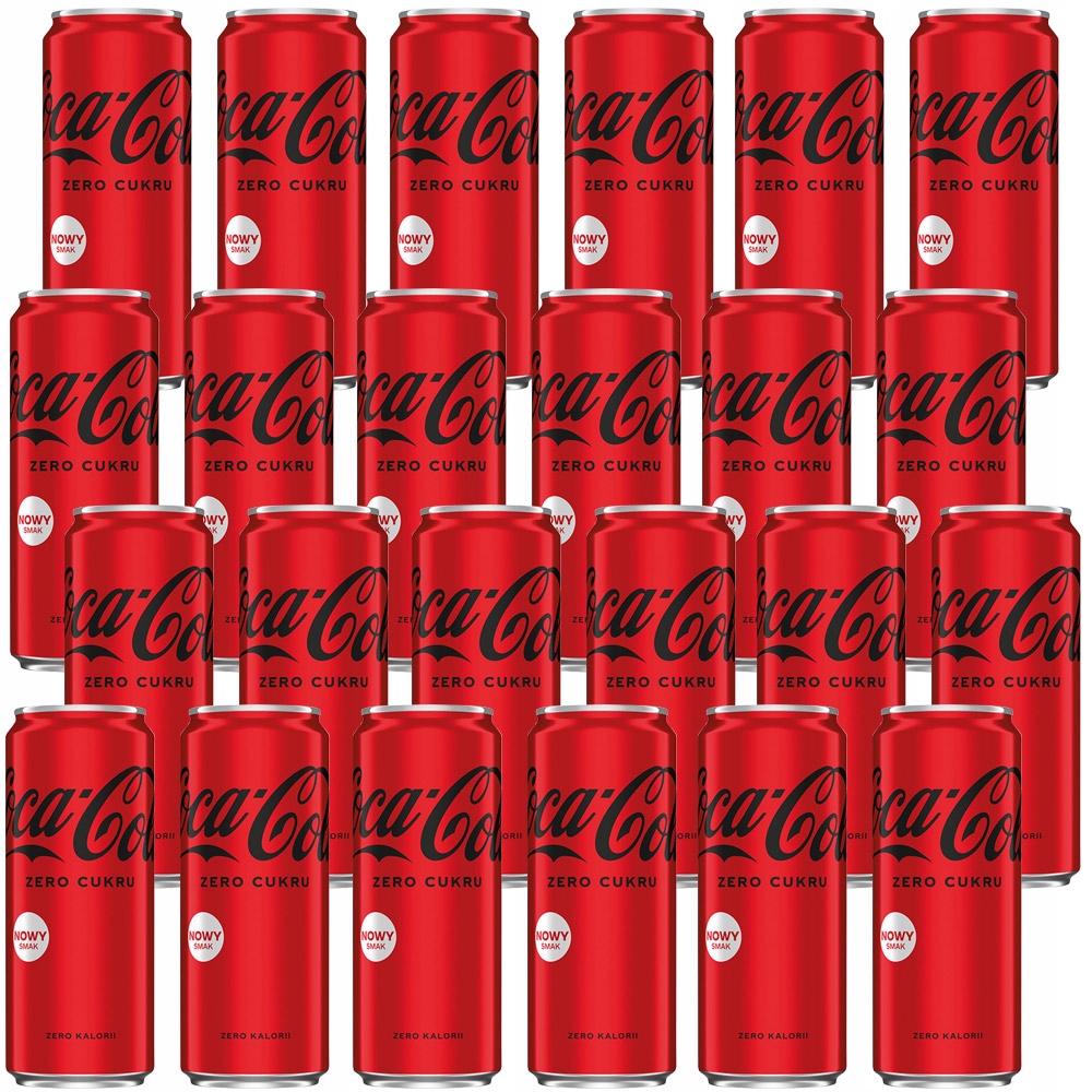 Coca cola nula 24x 330ml coca-cola nulový cukor
