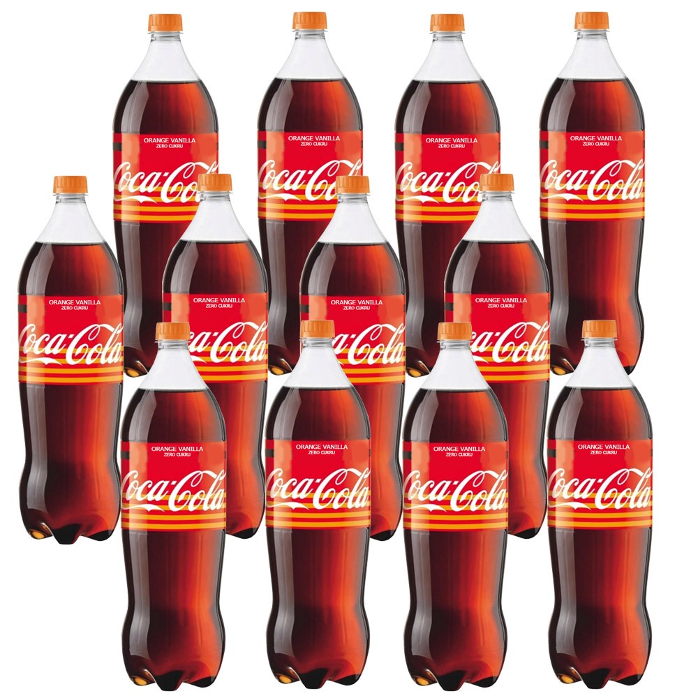 COCA COLA ZEROUNDÁCIA 12X850ML ORANGE VANILLA
